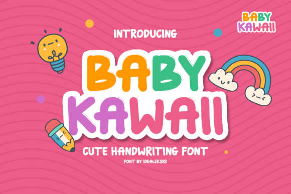 Baby Kawaii: The Perfect Playful Typeface for Whimsical Branding