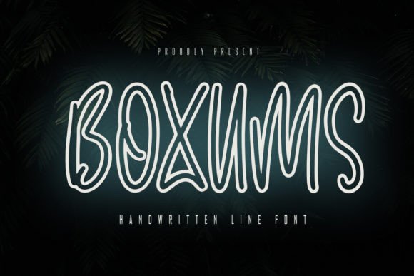 Boxums: The Elegant Display Font for Modern Editorial Design