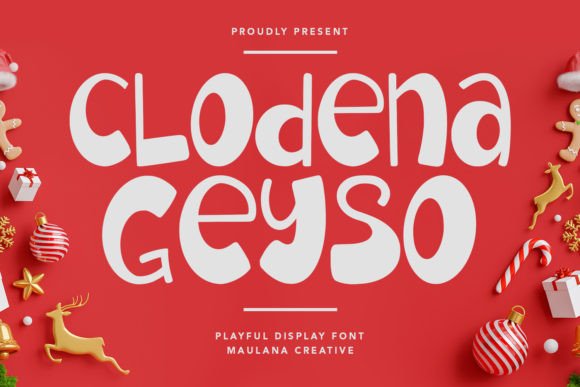 Clodena Geyso: The Playful Display Font That Elevates Small Business Branding