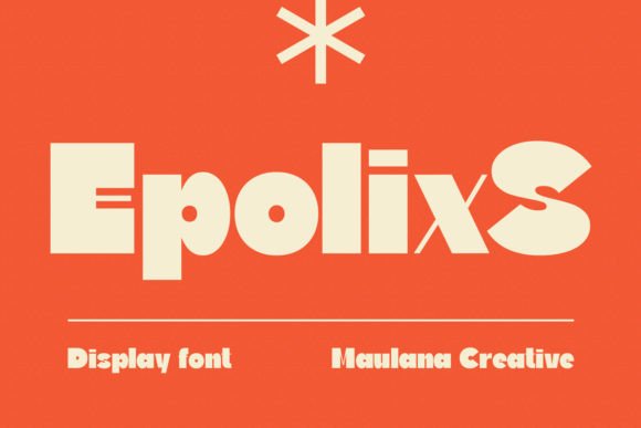 Epolixs: A Designer's First Look at This Bold Display Typeface