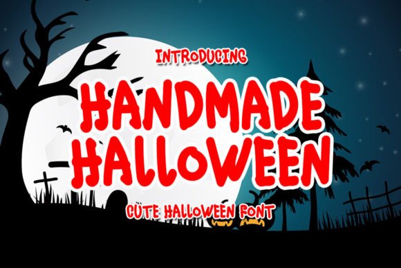 Handmade Halloween: A Display Typeface for Editorial Design