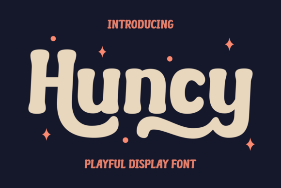 Huncy: The Quirky Display Font That Elevates Small Business Branding