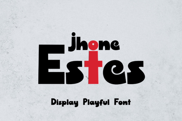 Jhone Estes: A Quirky Display Font for Distinctive Small Business Branding
