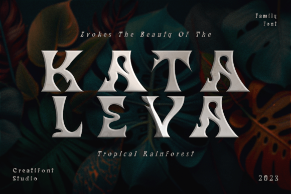 Kataleya: The Art Nouveau Display Font for Modern Web Design