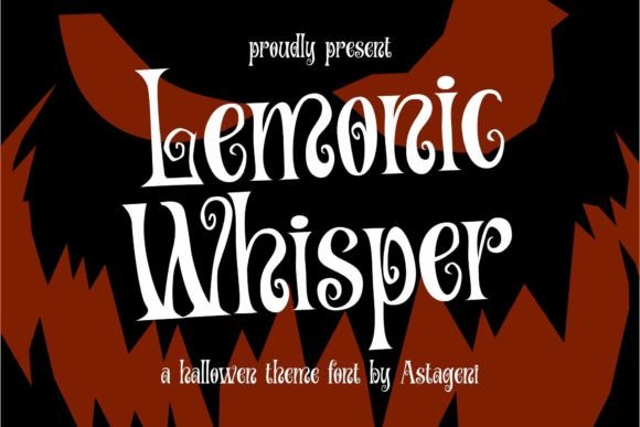 Lemonic Whisper: The Display Typeface That Defines Your October Campaign