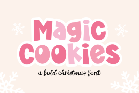 Magic Cookies: The Jolly Display Font for Festive Branding