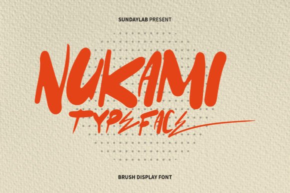 Nukami: The Perfect Display Font for Handmade Brands