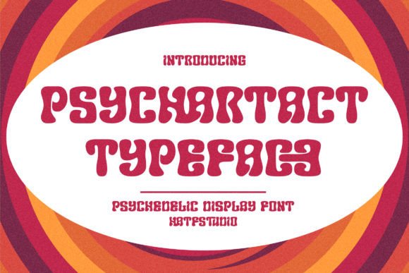 Psychartact: The Retro Display Font for Bold Brand Identity