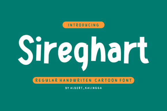Sireghart: The Quirky Display Font That Elevates Modern Web Design
