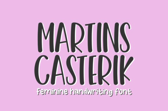 Why Martins Casterik Is the Perfect Handwritten Font for Editorial Design
